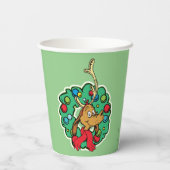 グインチ |最大クリスマスリース 紙コップ (裏面)