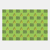 グインチ 本当に？パブロヴァのスライスをもう一つ？ク ラッピングペーパーシート (正面)