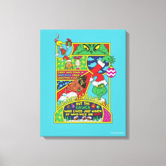 グインチ |漫画図 キャンバスプリント (正面)