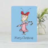 グインチ | Cindy-Lou Who – キャンディーケーンを持つ シーズンカード (スタンド正面)