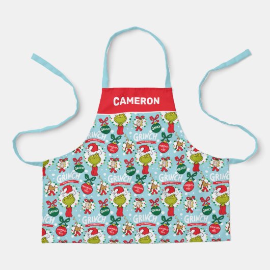 グインチ | Happy Wholidays Pattern エプロン (正面)