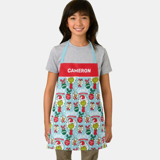 グインチ | Happy Wholidays Pattern エプロン (インサイチュ)