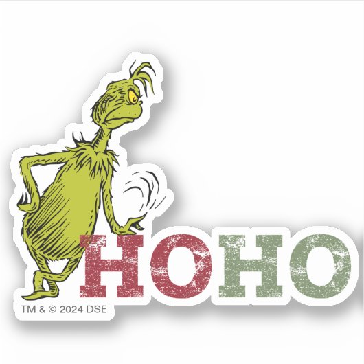 グインチ | Ho Ho Ho シール (正面)