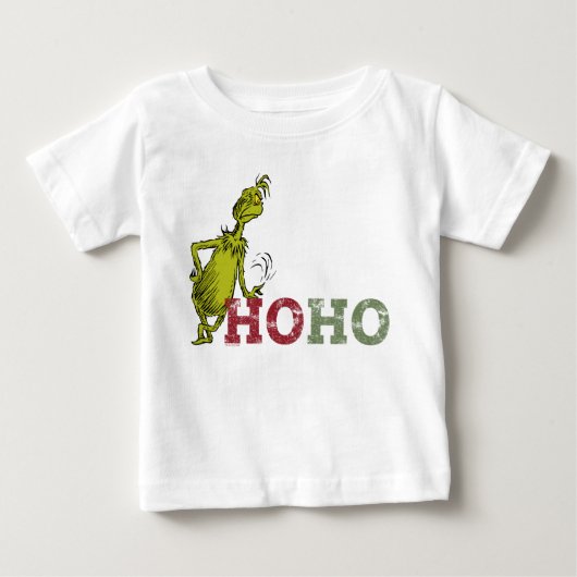 グインチ | Ho Ho Ho ベビーTシャツ (正面)