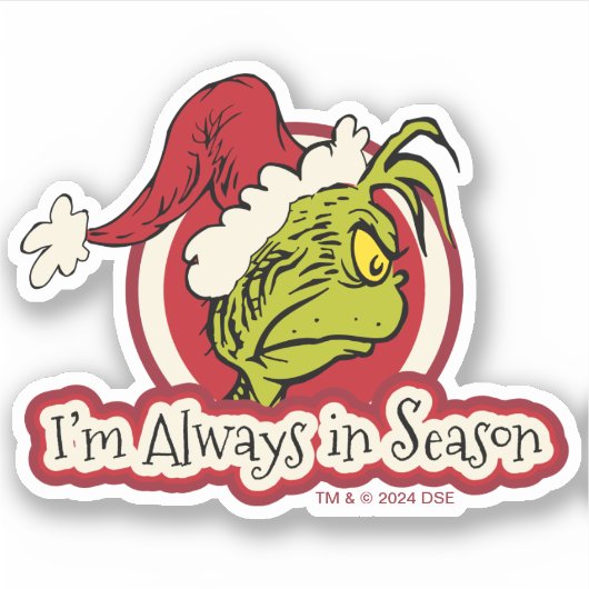 グインチ | I'm Always inシーズン シール (正面)