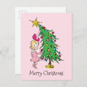 グインチ I've Cindy-Lou Who Good シーズンポストカード (正面/裏面)