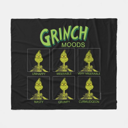 グインチ | Moodsグラフ フリースブランケット (正面(横))