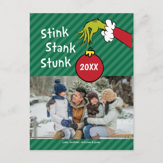 グインチ | Stink Stank Stunk シーズンポストカード (正面)