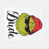 グインチ | The Dude フリースブランケット (正面(横))