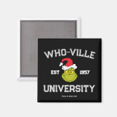グインチ | Who-ville University Est 1957 マグネット (正面/裏面)