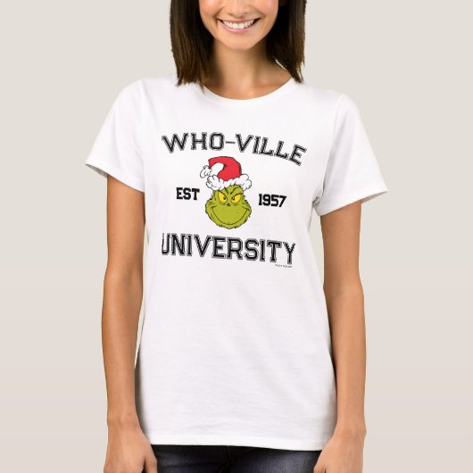 グインチ | Who-ville University Est 1957 Tシャツ (正面)