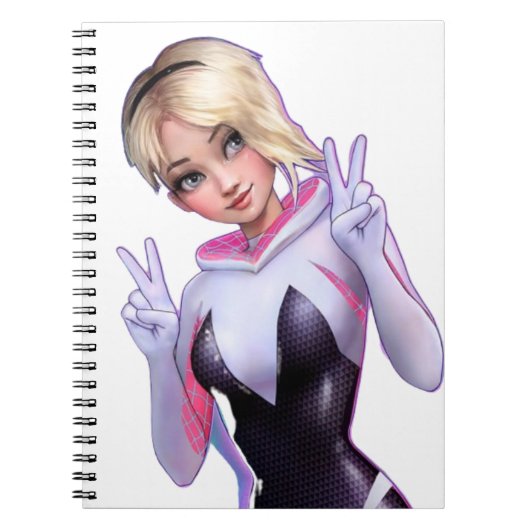 グウェンspider women NOTEBOOK ノートブック (正面)