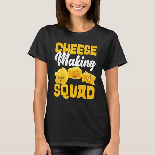 グウダチーズチーズ製造班 Tシャツ (正面)