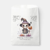 グウルインウィッチハットスパイダーウェッブハッピーハローウィン フェイバーバッグ (正面)