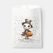 グウルイントップハットかわいい背景ハッピーハローウィン フェイバーバッグ (正面)