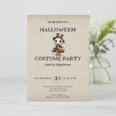 グウルイントップハットジャック – O'ランタンヴィンテージハロウィーン 招待状 (スタンド正面)