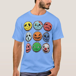 グウルグウリッシュMacabre Terror Fright絵文字Hal Tシャツ