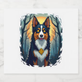 グウルグレイハウンドダッシュ スパークリングワインラベル (シングルラベル)