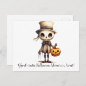グウルタスティックのハロウィーンの冒険がハロウィーンを待つ シーズンポストカード (正面/裏面)