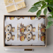 グウルトップハットジャックオランタンホワイトハロウィーン 薄葉紙 (ギフト)