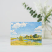 グエルペハヴェルビューアクアレルハベルランドスタイル シーズンポストカード (スタンド正面)