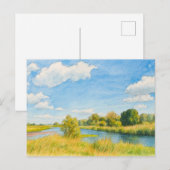 グエルペハヴェルビューアクアレルハベルランドスタイル シーズンポストカード (正面/裏面)