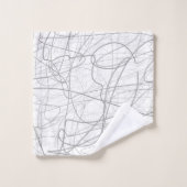 グエレガントレースケッチ2 バスタオルセット (ウォッシュタオル)