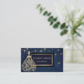 グエレガントロモダンモルーズスターフェイク金ゴールド 名刺 (スタンド正面)