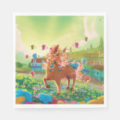 グエンホワイヤサンレイズナプキンズ スタンダードランチョンナプキン (正面)