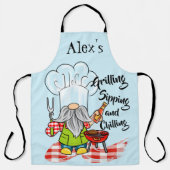 グカスタマイズリBBQ エプロン (正面)