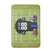 グカスタムリッドアイアンサッカージャージーオンフィールド バスマット (正面縦)