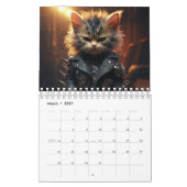 ググ猫カレンダー、ギャング猫カレンダー、猫 カレンダー (3月 2027)