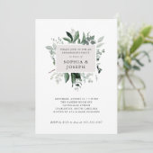 ·グシンプルリーネリ|婚約パーティ 招待状 (スタンド正面)