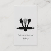 グシンプルレイウィスクベーカリーシェフカテラカスタムー 名刺 (正面)