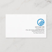 ·グシンプルレー·カラム·ストライプ採用コンサルタント 名刺 (裏面)