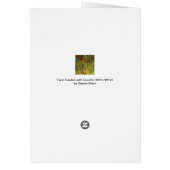 グスタフによる十字付きファームガーデンクリムト (裏面)