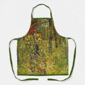 グスタフによる十字付きファームガーデンクリムト エプロン (正面)