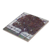 グスタフのクリムトによるりんごの木 タイル (側面)