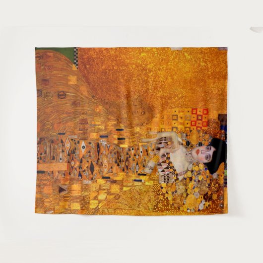 グスタフのクリムトによるアデールBloch-Bauerのポートレート タペストリー (正面(横))