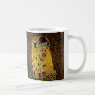 グスタフのクリムトによるキス コーヒーマグカップ