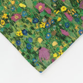 グスタフのクリムトによるキス フリースブランケット (角)