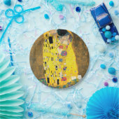 グスタフのクリムトによるキス ペーパープレート (パーティー)