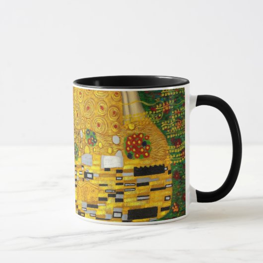 グスタフのクリムトによるキス マグカップ (右)