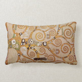 グスタフのクリムトによるフリーズII ランバークッション