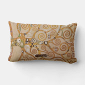 グスタフのクリムトによるフリーズII ランバークッション (裏面)