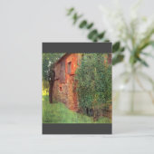 グスタフのクリムトによるAtterseeの部屋の農家 ポストカード (スタンド正面)