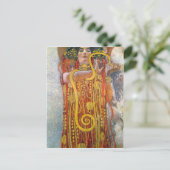 グスタフのクリムトによるHygeia ポストカード (スタンド正面)