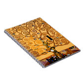 グスタフのクリムトのファインアートによる生命の樹 ノートブック (右側)