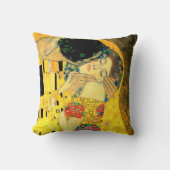 グスタフのクリムトのファインアートの枕によるキス クッション (正面)