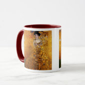 グスタフのクリムトのマグによるアデールBloch-Bauerのポートレート マグカップ (正面左)